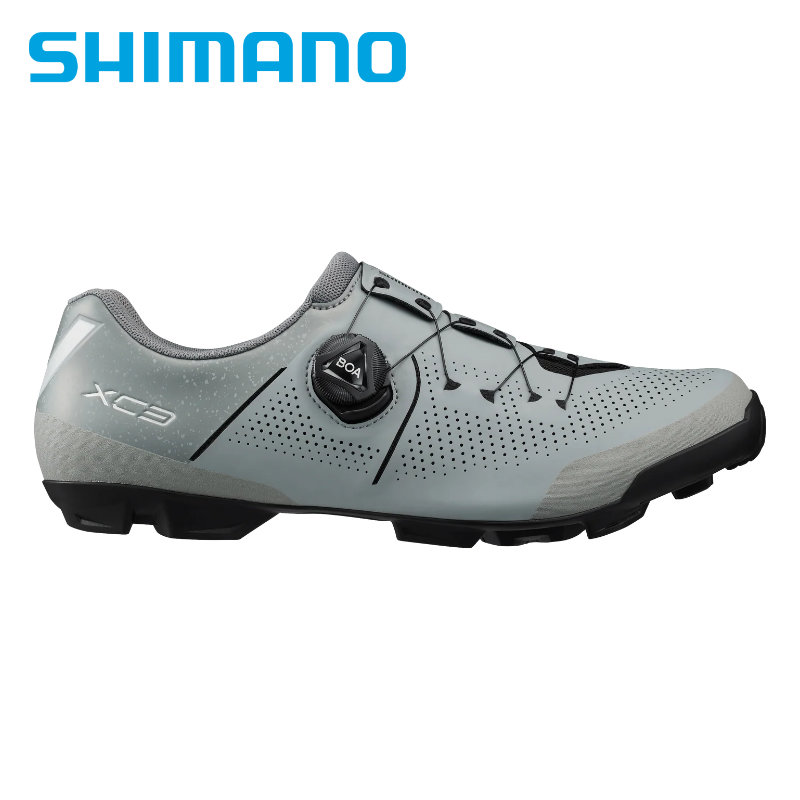 SHIMANO(シマノ)SH-XC302 アイスグレー ワイド XC SPD 自転車 サイクリングシューズ|ファルコンサイクル