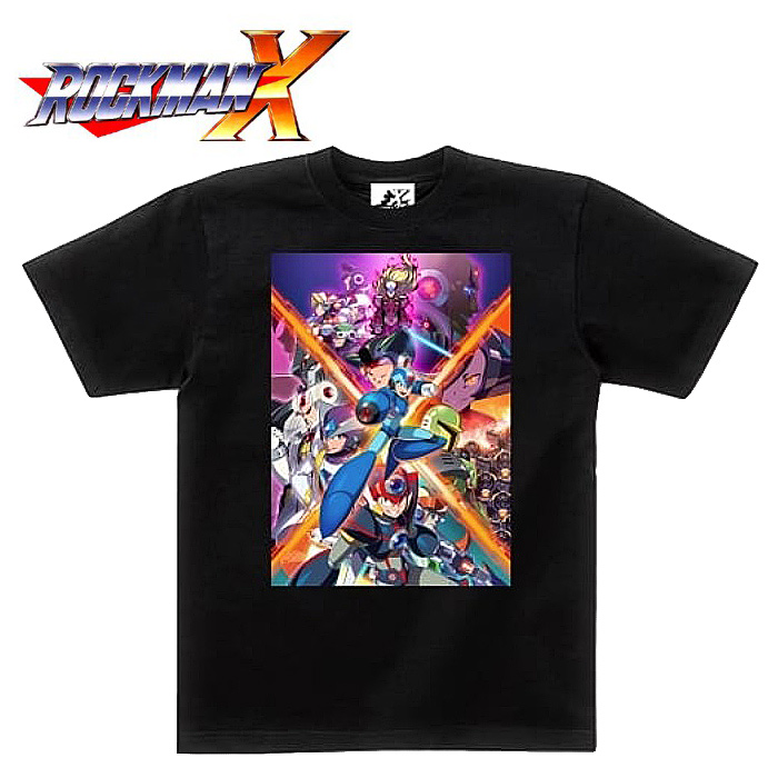 ロックマン フォルテ 半袖 tシャツ ロックマンエグゼ アドバンス ブラック 黒 楽天市場】ロックマン エグゼ Tシャツ フォルテ【Rockman EXE T
