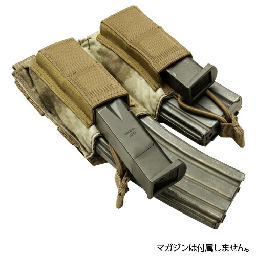 TAG MOLLE ダブルピストル ドットボタン アウトドア カモ 迷彩 MOLLE 