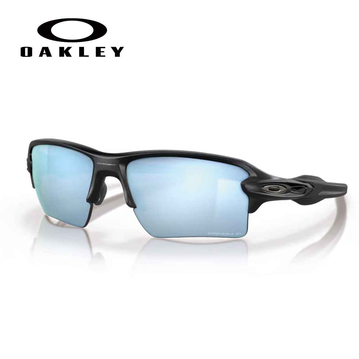OAKLEY 918858 FLAK 2.0 XL / Frame MATTE BLACK Lens PRIZM DEEP WATER POLARIZED【オークリー 918858 フラック 2.0 XL / フレーム マット ブラック レンズ プリズム ディープ ウォーター ブラック】メンズ ミリタリー サバイバルゲーム アウトドア ドライブ ツーリング｜ＰＨＡＮＴＯＭ