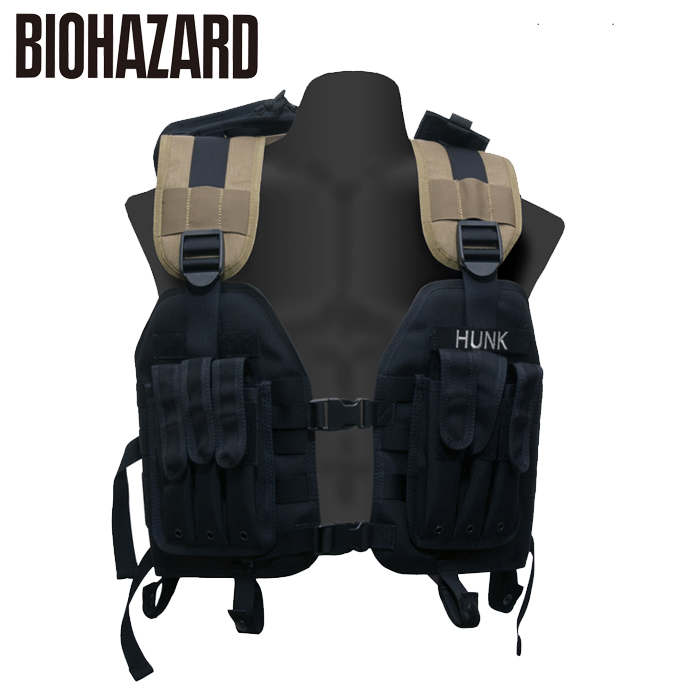 タクティカルベスト ハンクモデル ゲームホビー Tactical Vest Resident Biohazard メンズ Hunk メンズ サバゲ サバイバルゲーム Hunk カプコン バイオハザード ミリタリー コスプレ Resident Evil Capcom ゲーム ｐｈａｎｔｏｍu S S 支給品という設定仕様の