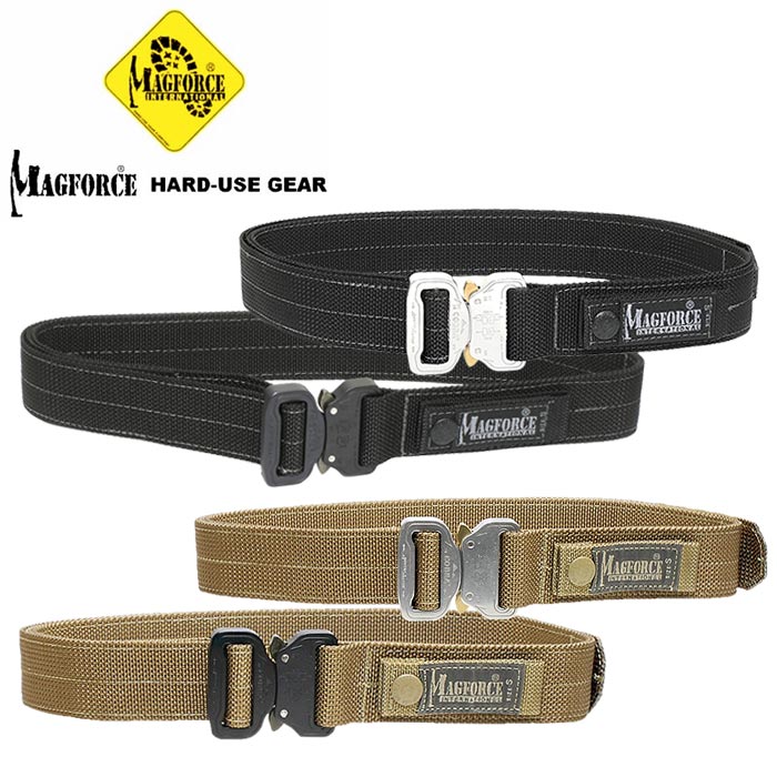 MAGFORCE MF-3055 コブラ デューティー ベルト【マグフォース Cobra Duty Belt】ミリタリー アウトドア カジュアル デイリーユース サバゲ バイク ツーリング サイクリング 自転車 登山 スポーツ シューティング タクティカル ナイロン AustriAlpin社製 コブラバックル画像