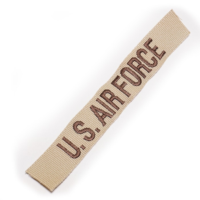 実物 ミリタリー ネームテープ us airforce army /A