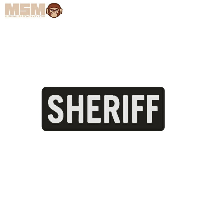 セイバートーチ製　sheriff PVC反射パッチ シェリフ装備 セイバートーチ製 sheriff PVC反射パッチ シェリフ装備 セイバー