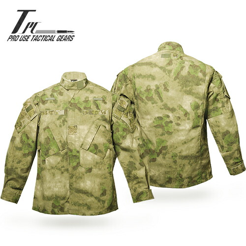 PROPPER ARMY STYLE BDU セットアップ A-TACS FG A-TACS FG BDU Combat Pants + Jacket Set 65/35 Poly/Cotton