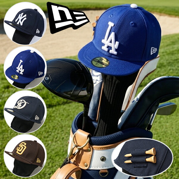 2026春夏新色 送料無料 ニューエラ ゴルフ ヘッドカバー NEW ERA GOLF HEAD COVER ドライバー用 キャップ型 460cc対応 ヤンキース ドジャース パドレス NY LA ゴルフ用品 コンペ 景品 プレゼント MLB 帽子 ラウンド コース 14518209 14393708 14750753 14747168 4,633円