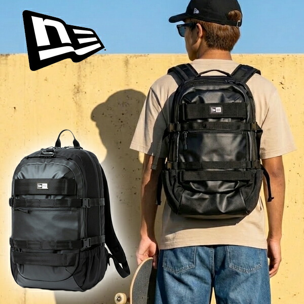 2026春夏新作 送料無料 ニューエラ スケートボード バッグ NEW ERA SKATEBOARD URBAN PACK アーバンパック 約33L バックパック メンズ レディース リュックサック リュック デイパック ザック カバン 鞄 かばん BAG 14521312