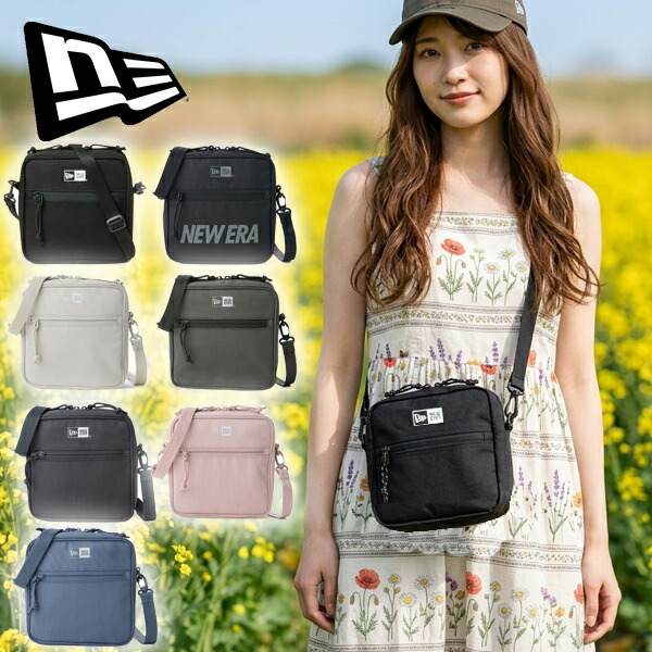 2026春夏新作 ネコポス発送！送料無料 ショルダーバッグ ニューエラ NEW ERA SQUARE SHOULDER POUCH 1.5L スクエア ショルダーポーチ メンズ レディース ボディバッグ メッセンジャー バッグ かばん BAG