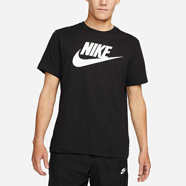 楽天市場 ゆうパケット対応可能 半袖 Tシャツ ナイキ Nike メンズ フューチュラ アイコン S S Tシャツ スポーツウェア ロゴ ビッグロゴ カジュアル スポカジ ブラック 黒 ホワイト 白 Ar5005 Ray Green