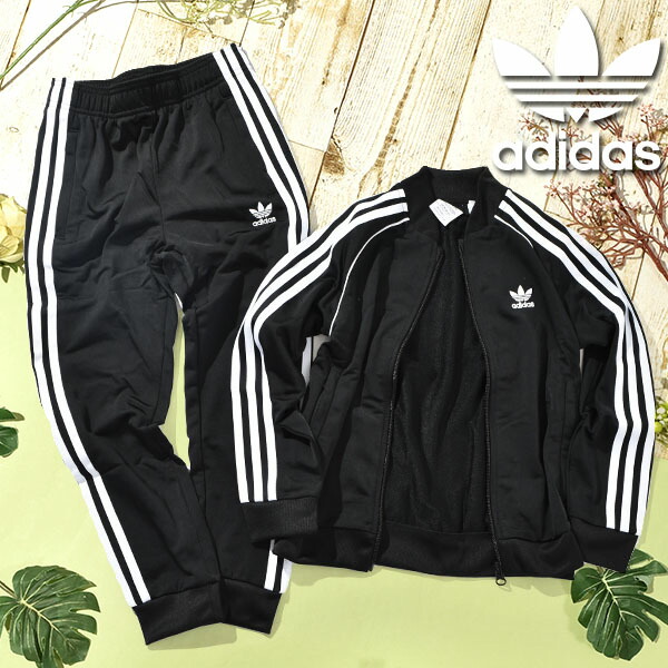 楽天市場】送料無料 アディダス キッズ ジャージ 上下セット adidas SST TRACKSUIT トラックスーツ トラックジャケット  ロングパンツ 子供服 上下組 セットアップ 3本ライン ORIGINALS オリジナルス JEA84：Ray Green