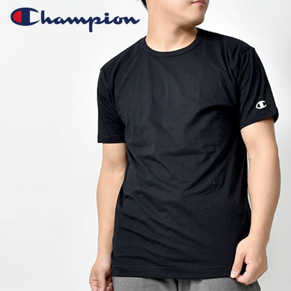 楽天市場 チャンピオン 2枚組 半袖 Tシャツ Champion メンズ Cotton Performance 無地 インナー コットン100 21春夏新作 Off Cm1 T701 Ray Green