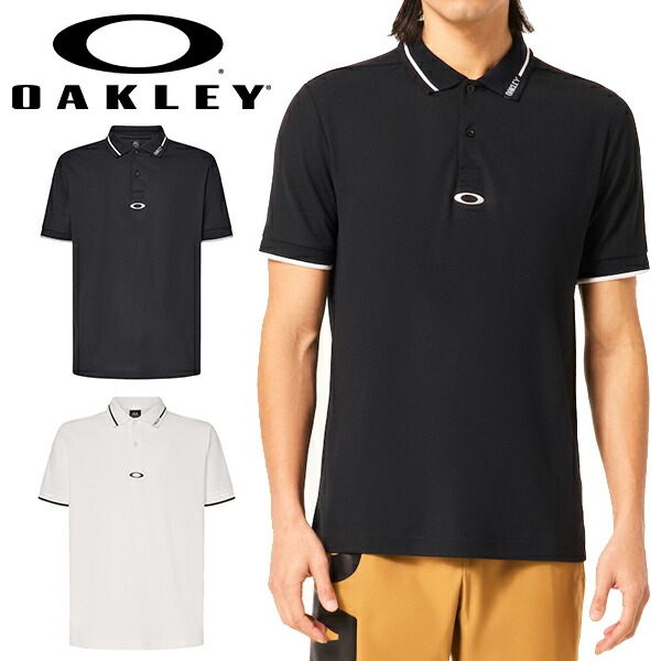 ゆうパケット発送！ 送料無料 半袖 ポロシャツ メンズ オークリー OAKLEY ENHANCE SS POLO ESSENTIAL 14.0 襟付き シャツ ゴルフ テニス ランニング トレーニング ジム ウェア FOA406313 2024春夏新作
