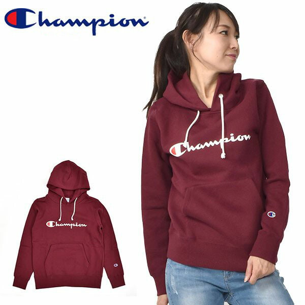 楽天市場 送料無料 長袖 プルオーバー パーカー チャンピオン Champion レディース ウィメンズ プルオーバースウェットパーカー ロゴ 裏起毛 トレーナー スウェット スエット 15 Off Cw Q103 Ray Green