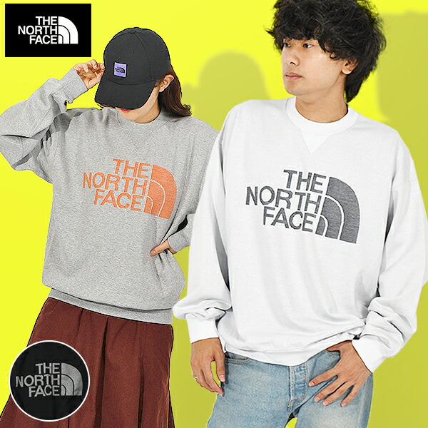 送料無料 ノースフェイス 裏フリース スウェット トレーナー メンズ レディース THE NORTH FACE Jacquard Half Dome Crew ジャガード ハーフドーム クルー NT62438|Ray Green
