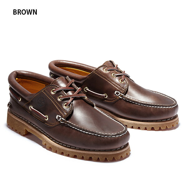 安全 送料無料 日本正規品 ティンバーランド デッキシューズ モカシン メンズ Timberland スリーアイ クラシックラグ 3 Eye  Classic Lug 30003 ブラウン www.basexpert.com.br