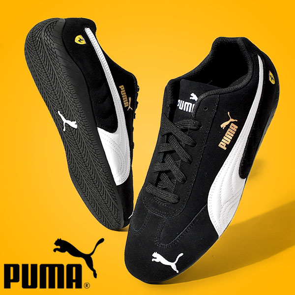 楽天市場 送料無料 プーマ スニーカー Puma メンズ フェラーリ スピードキャット Ferrari コラボ ドライビングシューズ モータースポーツ 靴 21春新作 Ray Green