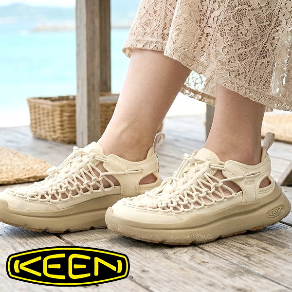 送料無料 KEEN キーン 厚底 スニーカー サンダル レディース UNEEK WK ユニーク WK シューズ 靴 1030268