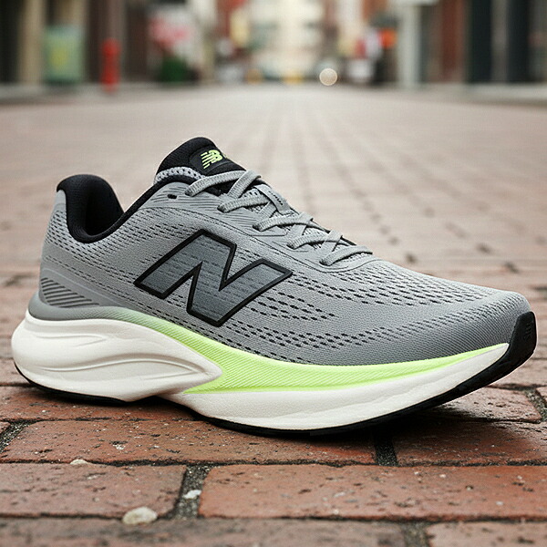 2026春夏新作 送料無料 ニューバランス 厚底 ランニングシューズ New Balance メンズ Fresh Foam X Kaiha v2 2E スニーカー 靴 通学 通勤 シューズ スポーツ ジョギング ウォーキング 運動靴 グレー MKAIR5VJ2E