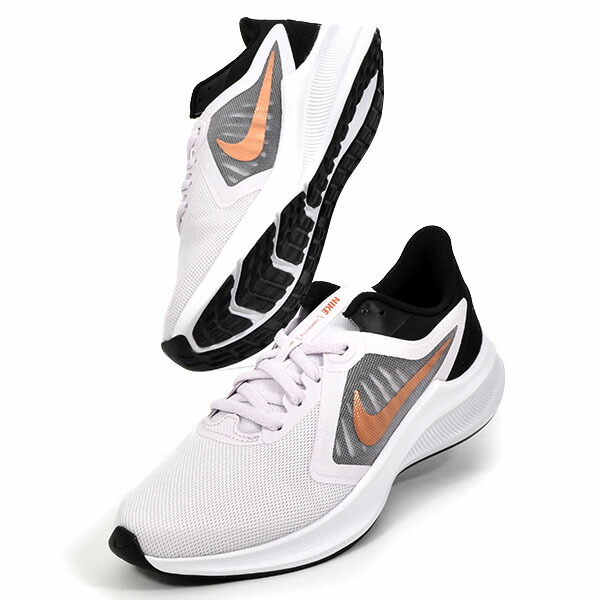 楽天市場 送料無料 軽量 スニーカー ナイキ Nike レディース ダウンシフター 10 Downshifter ランニングシューズ シューズ 靴 運動靴 パープル 紫 Ci9984 あす楽対応 Ray Green