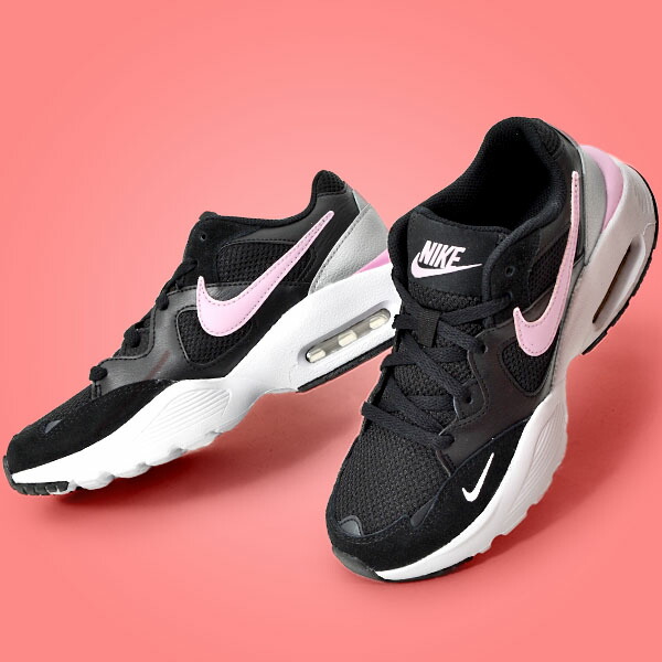 楽天市場 ナイキ レディース 厚底 スニーカー Nike エア マックス フュージョン シューズ 靴 エアマックス Air Max Fusion ブラック ピンク 黒 Cj1671 Ray Green