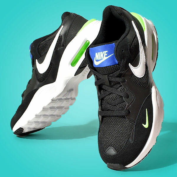 楽天市場 送料無料 ナイキ メンズ レディース スニーカー Nike エア マックス フュージョン シューズ 厚底 靴 エアマックス Air Max Fusion ブラック マルチ Cj1670 21春新作 Ray Green