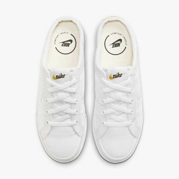 送料無料ナイキメンズレディーススニーカーNIKEコートレガシーミュールキャンバスシューズサンダルクロッグ靴ナイキスニーカーホワイト白db3970