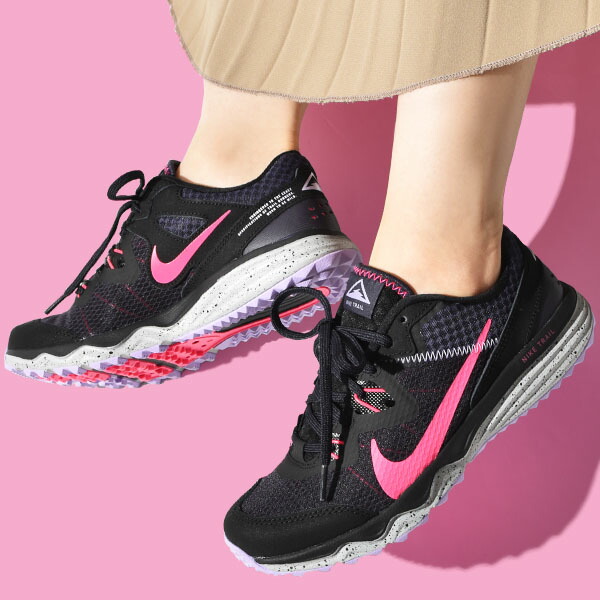 楽天市場 送料無料 ナイキ ランニングシューズ レディース Nike ジュニパー トレイル オフロード ランニング ジョギング 運動靴 スニーカー シューズ トレーニング Cw3809 ピンク 21秋新作 Ray Green