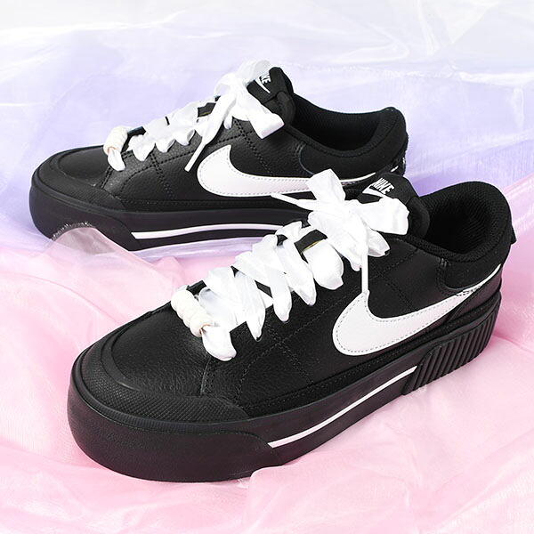 2026夏新作 送料無料 ナイキ 厚底 スニーカー レディース NIKE コート レガシー リフト シューズ 靴 ナイキスニーカー カジュアルスニーカー ir1388