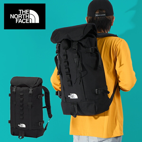 送料無料 ノースフェイス リュックサック レディース メンズ THE NORTH FACE Klettersac クレッターサック デイパック バックパック 28L バッグ かばん ブラック 黒 NM82551