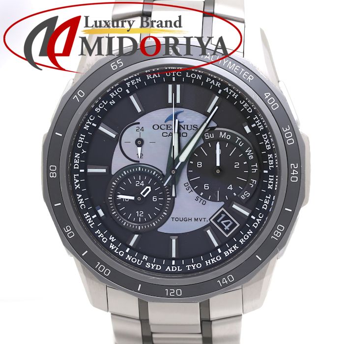 楽天市場 Casio カシオ オシアナス マンタ ソーラー電波時計 Ocw S1350pc 1ajr メンズ 中古 腕時計 Luxury Brand ミドリヤ楽天市場店