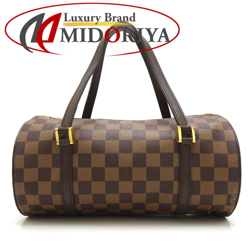 楽天 ルイヴィトン Louis Vuitton N ダミエ パピヨンpm エベヌ ハンドバッグ 0570 中古 Luxury Brand ミドリヤ店 Web限定 Comptia Downtownecommerce Com