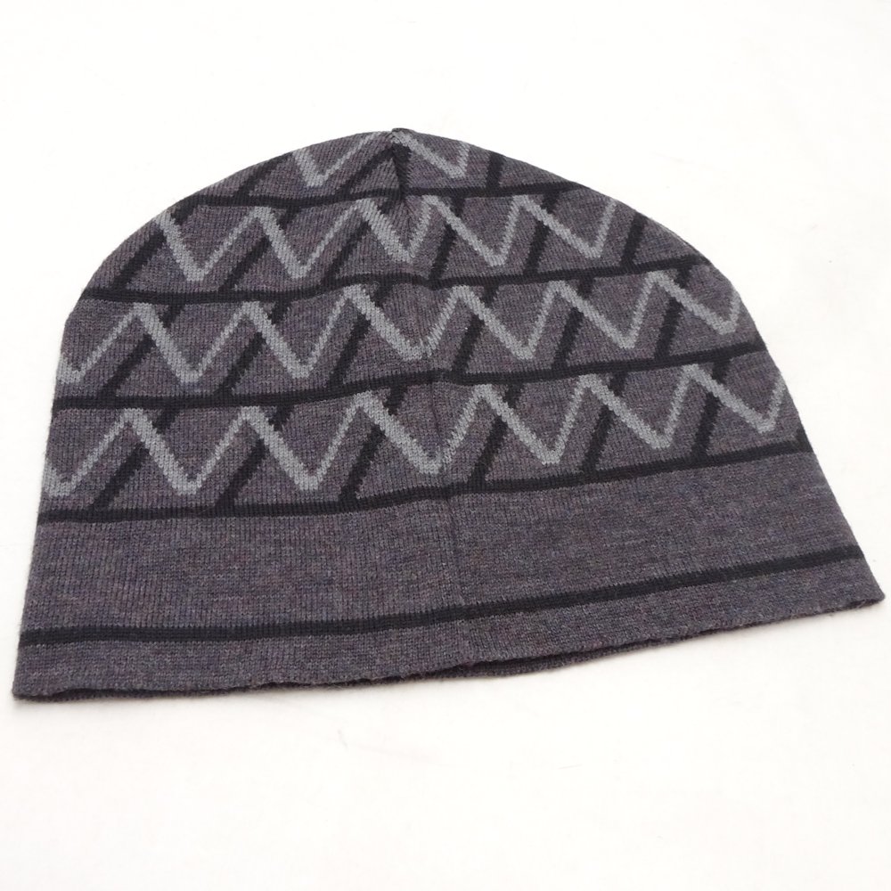 楽天市場 3千円offクーポン ルイヴィトン Louis Vuitton ニット帽 メンズ グレー ブラック ウール100 M 中古 Luxury Brand ミドリヤ楽天市場店