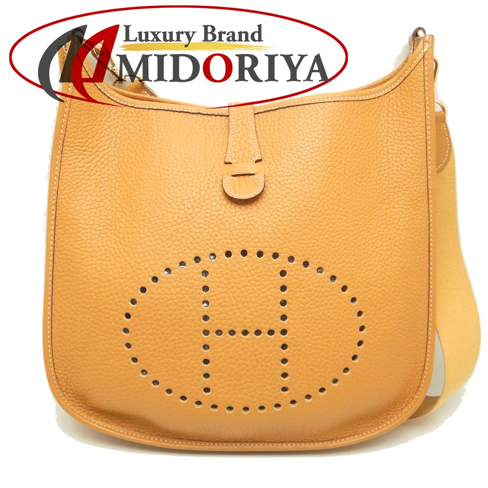 エルメス Hermes エブリン1 エヴリン1 トゴ ゴールド 曲がった掛け肩先 中古 最短当日積み送り 暖簾歌留多可 買物貸出可 Successsoftware Global