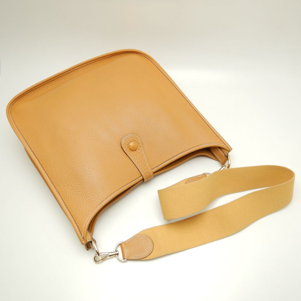 エルメス Hermes エブリン1 エヴリン1 トゴ ゴールド 斜め掛けショルダー 中古 最短当日差しだす 引証打順可 買い出し貸し金可 Barrakuda At