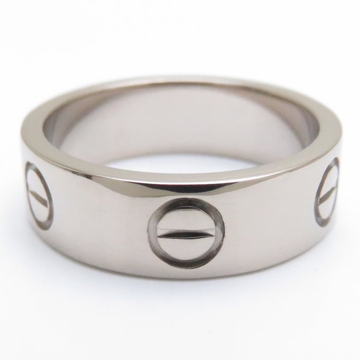 Cartier カルティエ 愛しみリング K18wg 750 白いことゴールド 50 9 5号数 指輪 中古 最短当日さし立てる 名誉スコアカード可 買物融通可 Damienrice Com