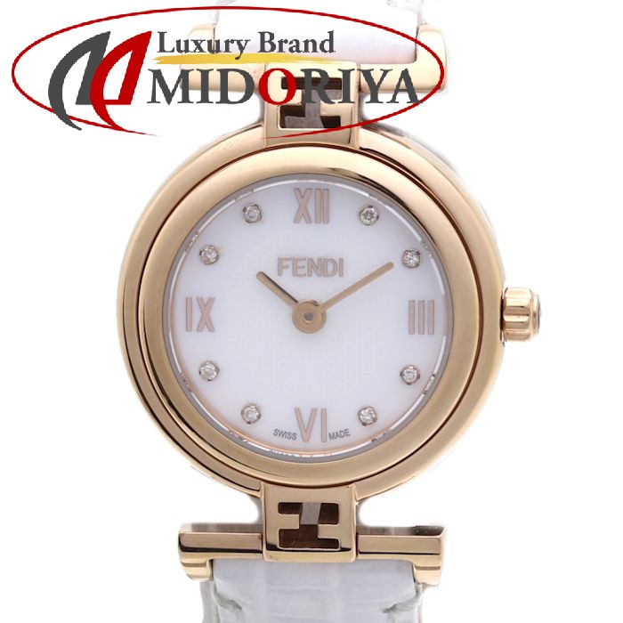 【楽天市場】フェンディ モーダ FENDI MODA F275244D 2700L ダイヤ シェル レディース /37596 【中古】 腕時計