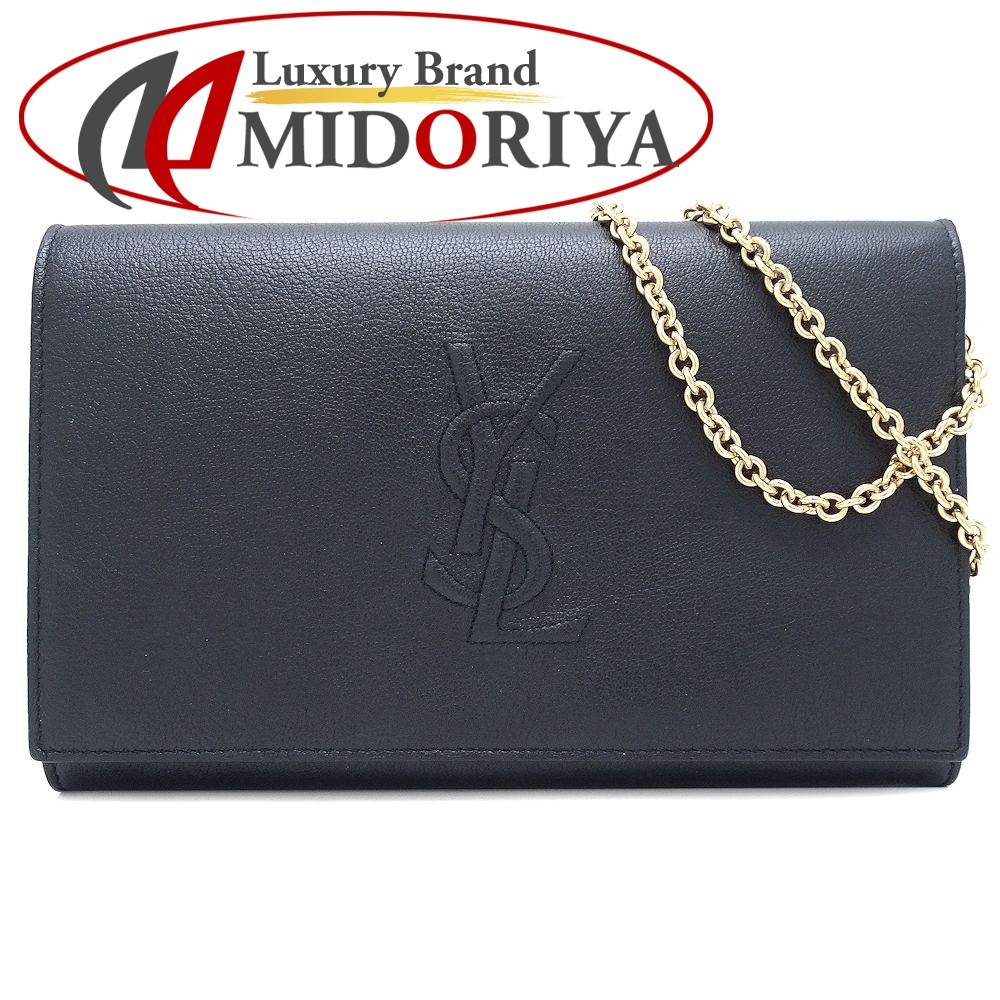 【楽天市場】SAINT LAURENT PARIS サンローランパリ チェーンウォレット 559075 斜め掛けショルダーバッグ レザー ...