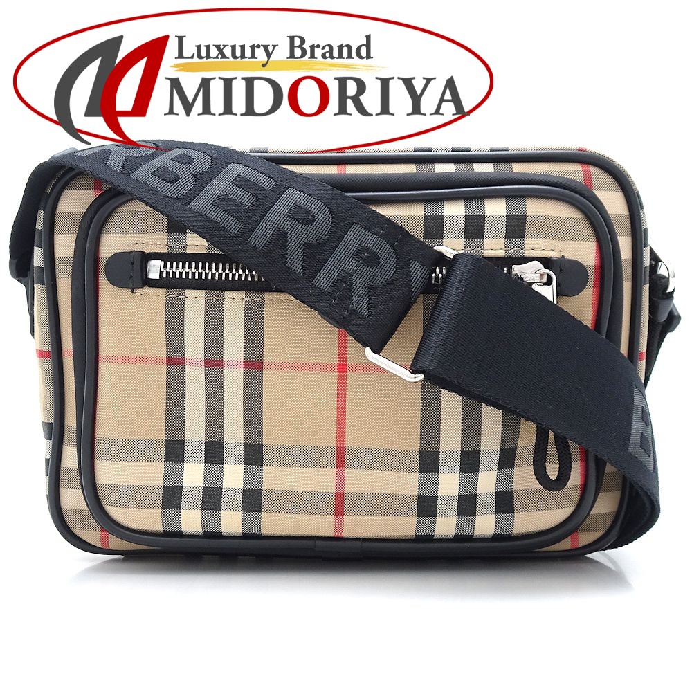 【楽天市場】BURBERRY バーバリー パディ 8010152 斜め掛けショルダーバッグ ノバチェック ナイロンキャンバス xレザー ...