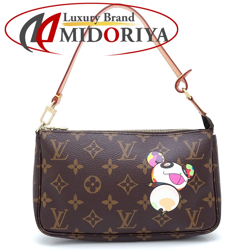 楽天市場】【中古】ルイヴィトン ポーチ モノグラム パンダ ポシェット