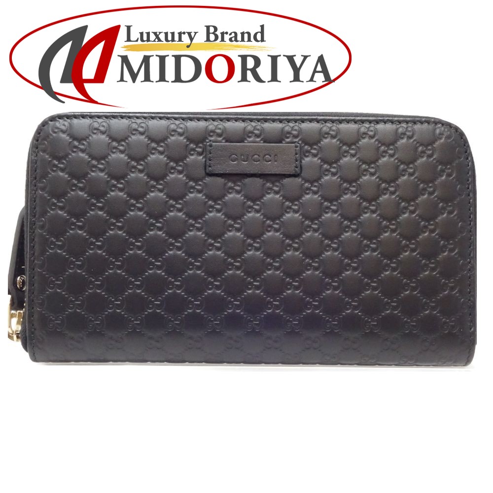 楽天市場】GUCCI グッチ マイクログッチシマ ラウンドファスナー 長