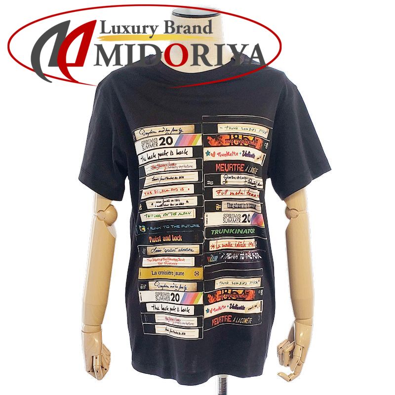 LOUIS VUITTON ルイヴィトン ショートスリーブドTシャツ 半袖Tシャツ Lサイズ ブラック/180187【中古】|Luxury Brand ミドリヤ店
