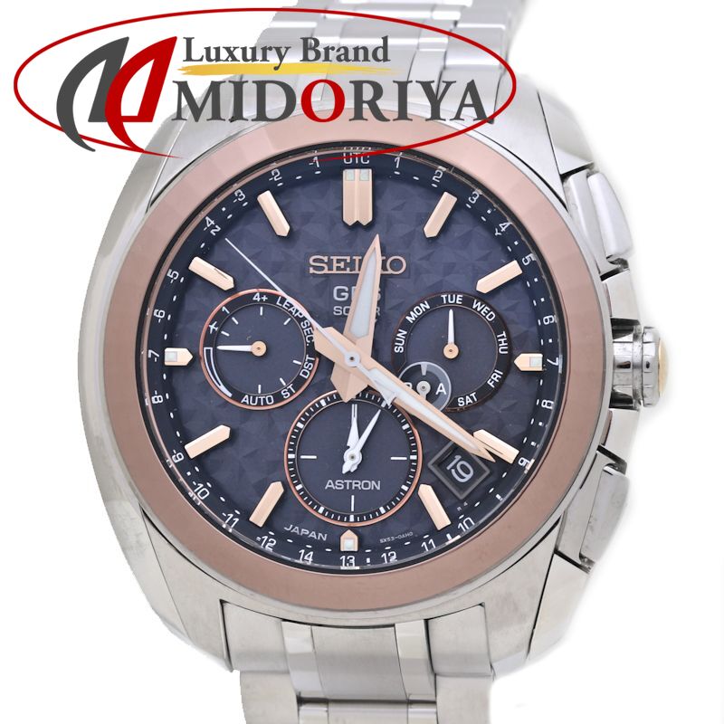 SEIKO セイコー アストロン SBXC035 5X53-0AG0【'19年購入】GPSソーラー200本限定 チタン xセラミック メンズ /39375【中古】【腕時計】