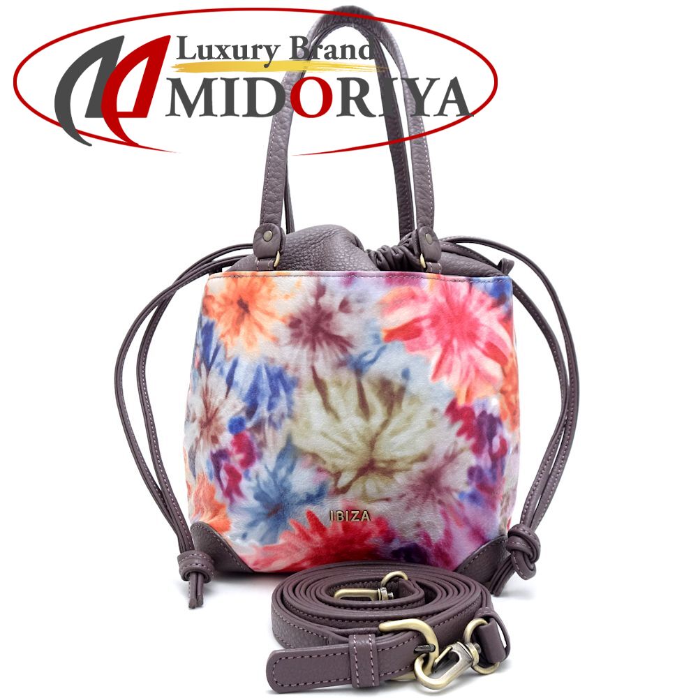 IBIZA イビサ ラモ 2Wayバッグ 2023 Autumn&Winter ピッグスキンxカーフ グレージュ マルチ/351227【中古】