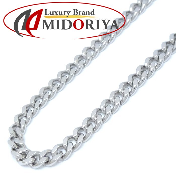 喜平ネックレス Pt850プラチナ 2面 シングル 50cm 30.2g/75337【中古】【FJ】｜Luxury Brand ミドリヤ店