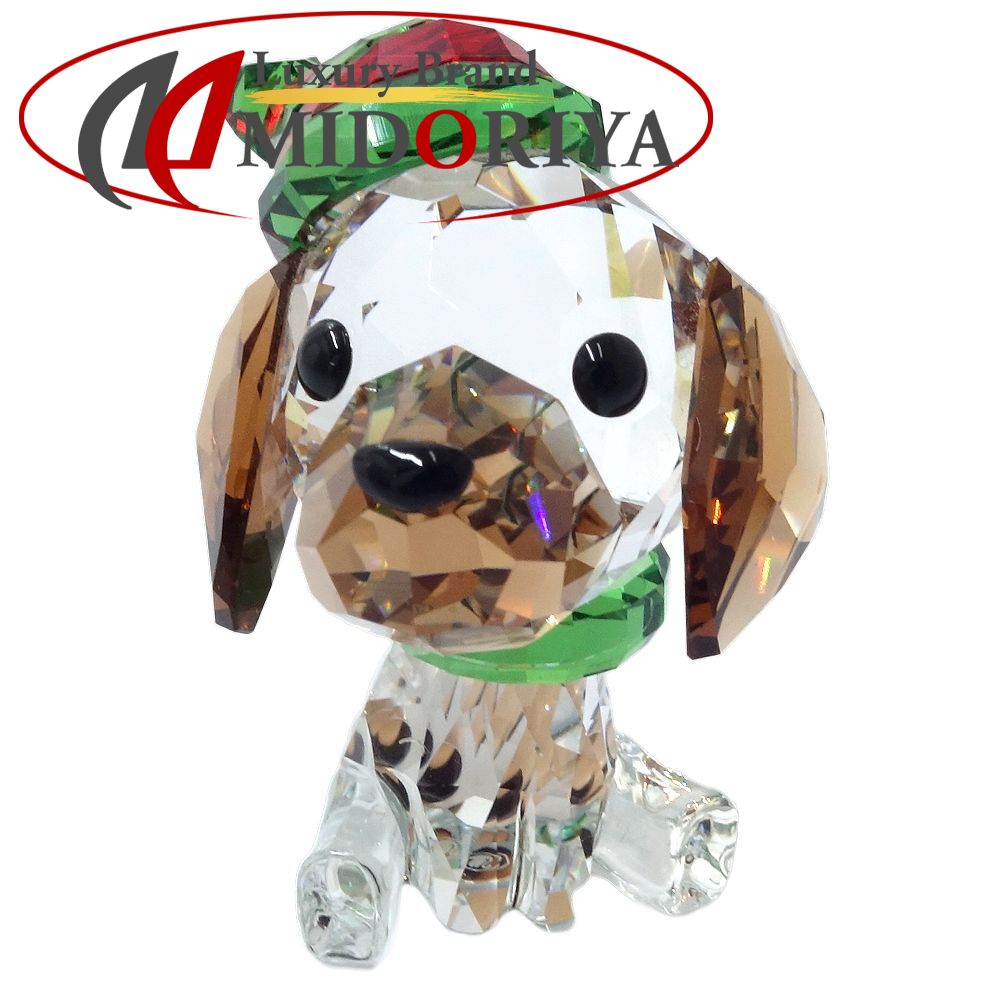 【美品】SWAROVSKI スワロフスキー フィギュリン 座りビーグル 犬 置物 楽天市場】スワロフスキー 置物 ビーグル（素材（インテリア