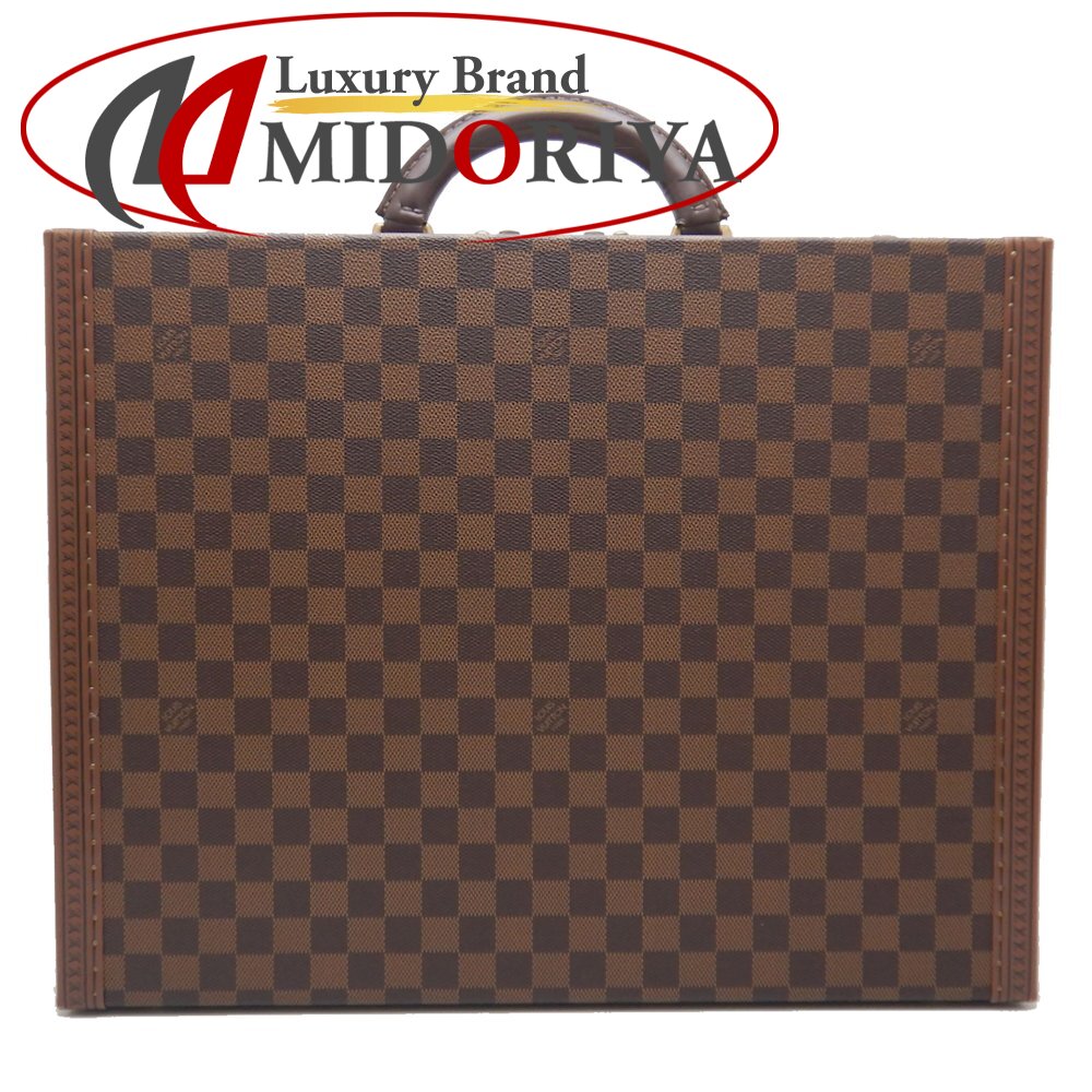 LOUIS VUITTON ルイヴィトン ダミエ 主宰者 N53012 ブート エベヌ/251957【中古】