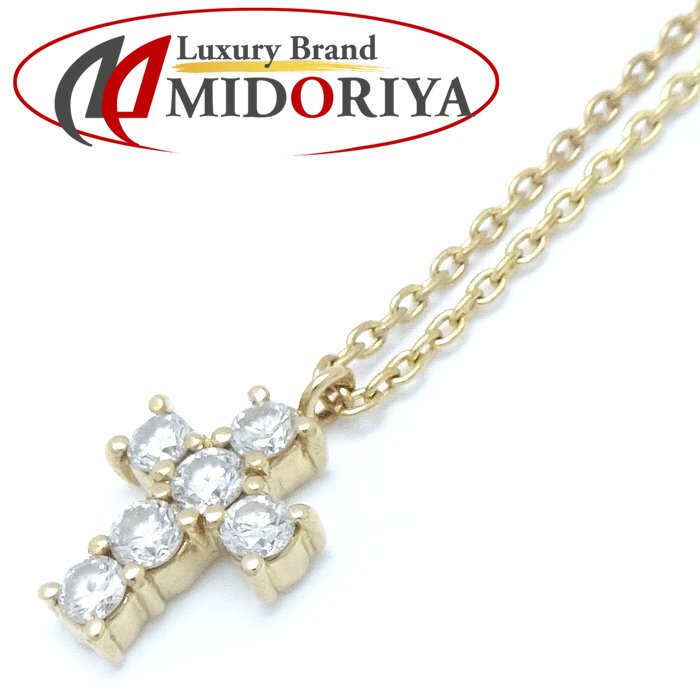 ヴァンドーム青山 PT900 / PT850 D0.18ct クロス ネックレス VENDOME AOYAMA Vendome Aoyama ヴァンドーム青山 ダイヤモンド