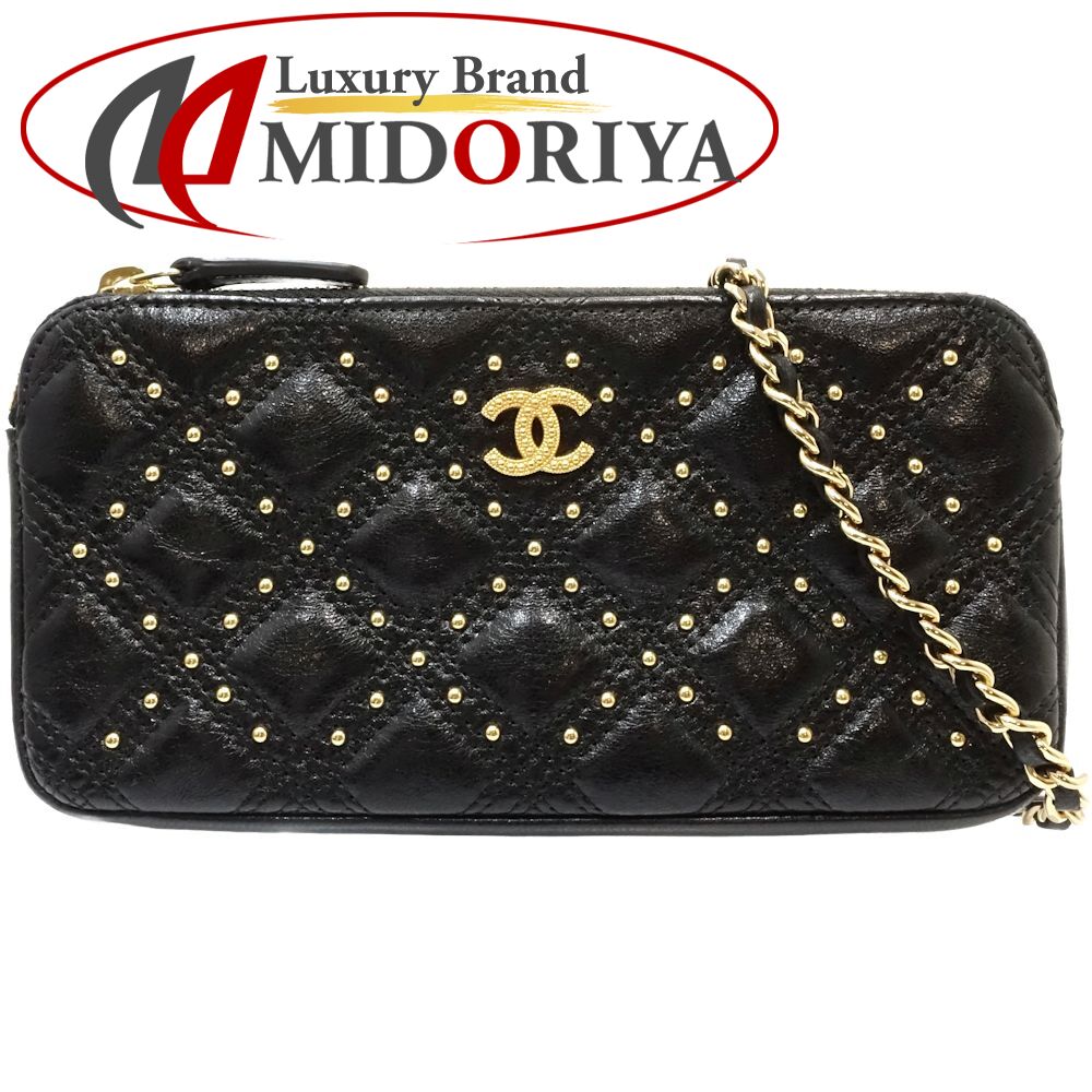 楽天市場】シャネル CHANEL ウォレットチェーン マトラッセ