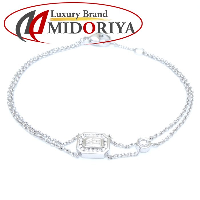 HARRY WINSTON ハリーウィンストン HWロゴ ブレスレット ダイヤモンド BRDWDRDLHWL K18WG ホワイトゴールド /292643【中古】【BJ】