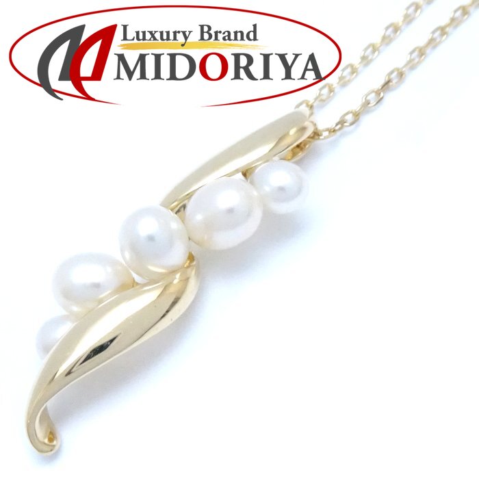 ☆MIKIMOTO☆リボン一粒パールシルバーネックレス☆とても美品☆ 292457_1.jpg